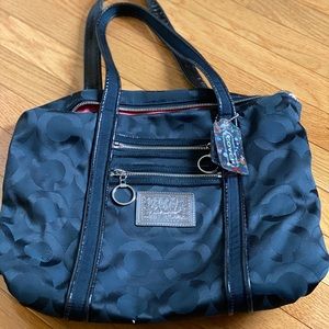 Black Coach shoulder bag